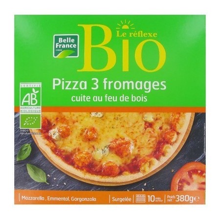 PIZZA 3 FROMAGES BIO BF ETUI 380 G